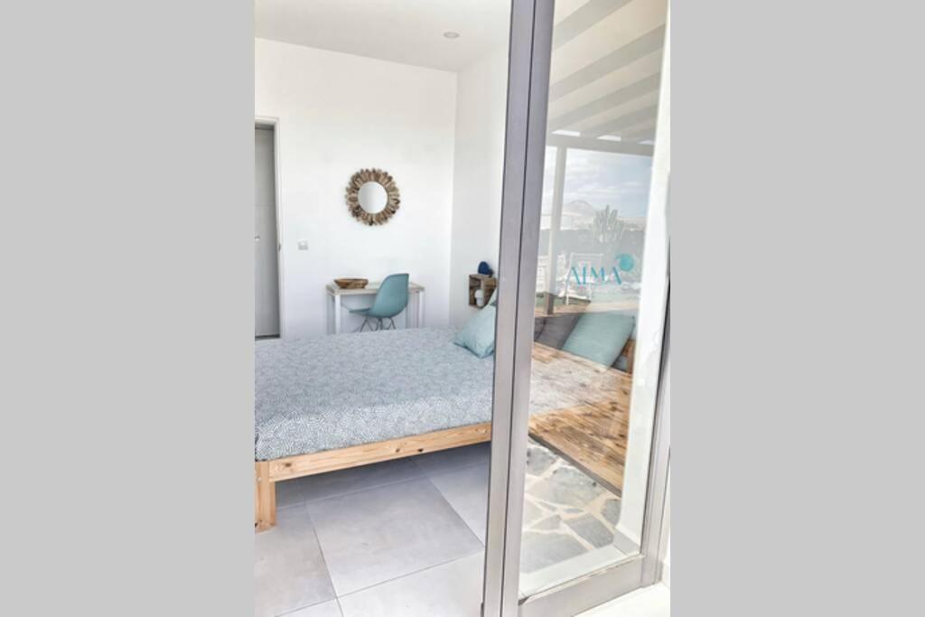 Agua Guesthouse Lajares Villa Con Jacuzzi Eksteriør billede
