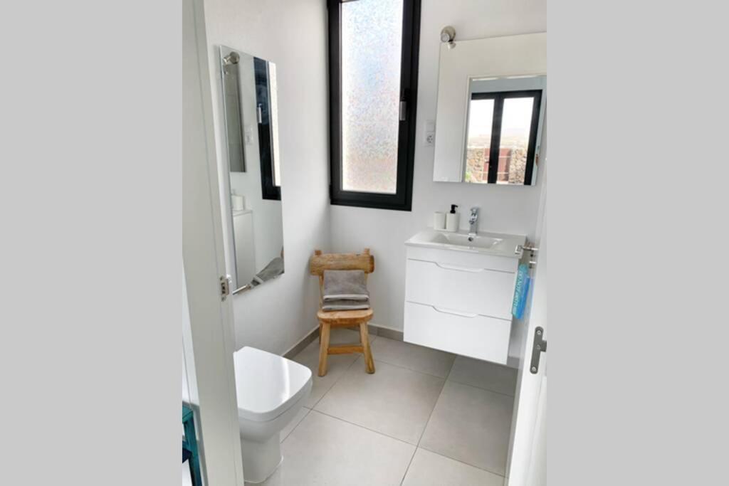 Agua Guesthouse Lajares Villa Con Jacuzzi Eksteriør billede